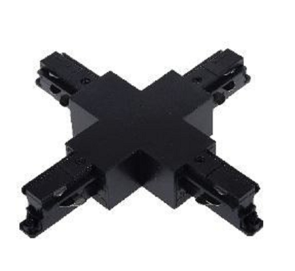 3 Phasen X / + Verbinder schwarz XR-565-B
